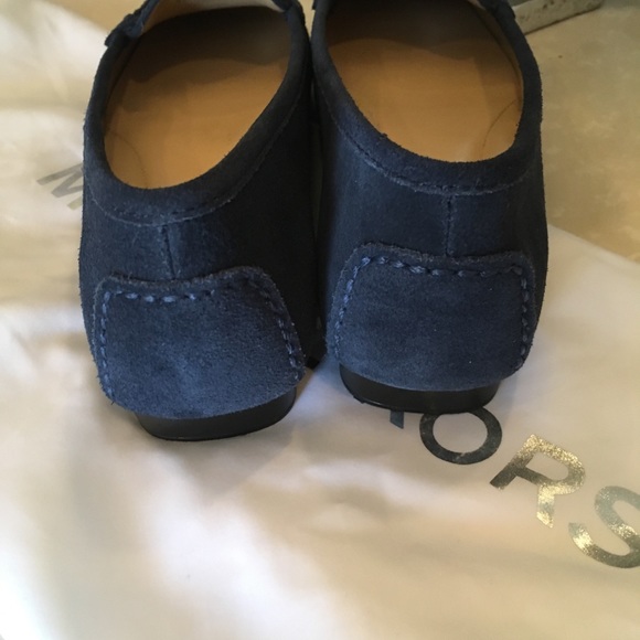 Michael Kors navy suede shoes - Picture 5 of 8